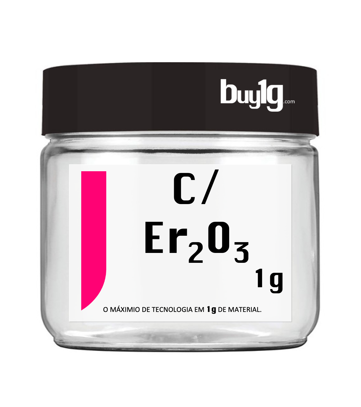 Nanopartículas de Carbono (C) suportadas em Óxido de Érbio (Er2O3)